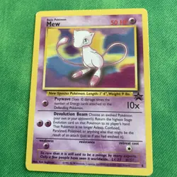 Pokemon TCG - Mew - 8 - Promo - Rare - Wizards Black Star Promos [Near Mint] - Image 1