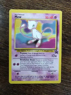 Pokemon Mew - 8 - Promo - Rare - Wizards Black Star Promos - Image 1