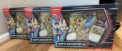 (Lot Of 3) Pokemon Hop's Zacian EX Box (Sealed) 🔥 - Image 1