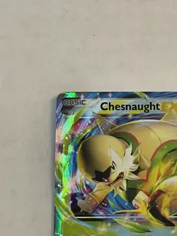 Pokemon TCG Chesnaught EX XY18 XY Black Star Promo Holo 2014 HP - Image 4