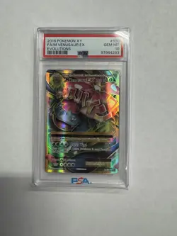 Mega Venusaur EX 100/108 Evolutions Full Art PSA 10 Gem Mint Pokemon Card - Image 1