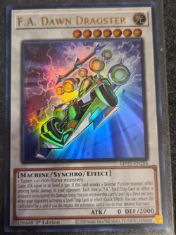 Yugioh! F.A. Dawn Dragster - MP25-EN284 - Ultra Rare - 1st Edition Near Mint, En - Image 1