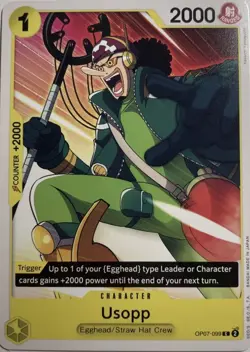 Usopp OP07-099 Common 500 Years in the Future One Piece Near Mint - Image 1