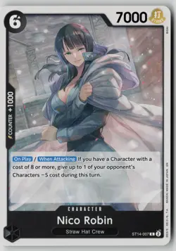 Nico Robin - ST14-007 (Reprint) ST14-007 One Piece Premium Booster Vol. 2 NM - Image 1