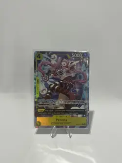 One Piece TCG ENGLISH Perona OP14-111 Alt Art The Azure Sea’s Seven - Image 1