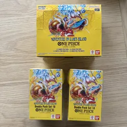 One Piece TCG OP15-EB04 Unsealed Booster Box 24 packs + Double Pack 2x Bundle - Image 1