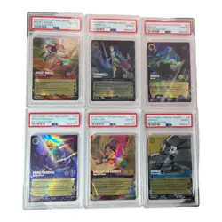 DISNEY LORCANA D23 COLLECTORS EXPO SET - COMPLETE PSA 10 SET - Image 1