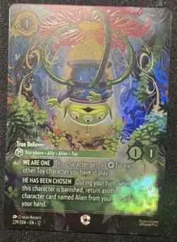 Alien True believer Enchanted Wilds Unknown Disney Lorcana - Image 1