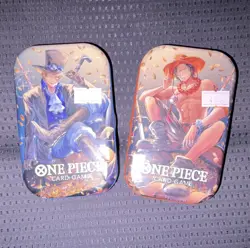 (Portgas.D.Ace & Sabo) One Piece Tin Pack Set Vol. 2/Promotion Card’s - Image 1