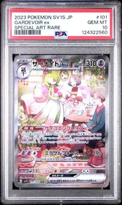 PSA 10 Gem Mint Gardevoir ex 101/078 sv1s Scarlet ex Japanese Pokemon Card - Image 1