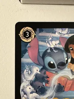 Disney Lorcana Ohana Means Family Action Card Stitch 32/204 Jenna Gray EN - Image 2