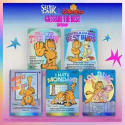 Magic The Gathering Secret Lair Garfield Motivationally Challenged Foil Edition - Image 1