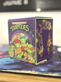 Ultimate Guard Sidewinder 133+ Xenoskin MTG | TMNT Deck Box Pizza Box - Image 2