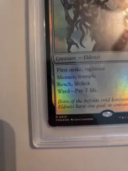 MTG Foundations Sire of Seven Deaths Foil PSA 10 - Image 2