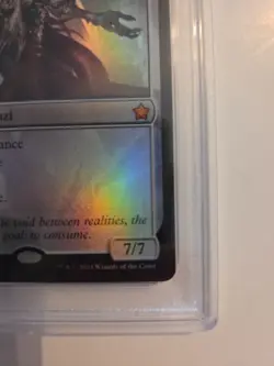 MTG Foundations Sire of Seven Deaths Foil PSA 10 - Image 3