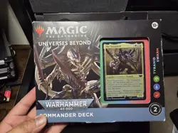 Wizards of the Coast MTG Warhammer 40,000 Tyranid Swarm Commander Deck Foil - Image 1