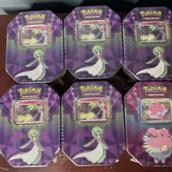 Pokemon Strong Bonds Tins - Gardevoir and Blissey New Sealed Lot Of 7 Seven - Image 3