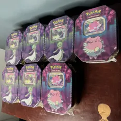 Pokemon Strong Bonds Tins - Gardevoir and Blissey New Sealed Lot Of 7 Seven - Image 4