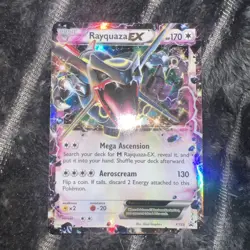 Pokemon TCG Rayquaza EX XY69 XY Black Star Promo Holo Card NM/LP Condition - Image 3