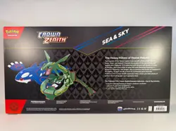 Pokemon TCG Crown Zenith Sea & Sky Premium Collection Box New Sealed 14 Packs - Image 2