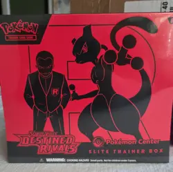 Pokemon Center SV Destined Rivals Elite Trainer Box SEALED - Image 1