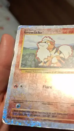 Growlithe Legendary Collection Reverse Holo 45/110 Pokemon WOTC Vintage - Image 2