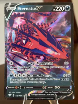 Eternatus V 116/189 (NM) - SWSH03: Darkness Ablaze - Ultra Rare - Pokemon TCG - Image 1