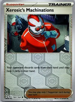 Xerosic's Machinations 064/064 Uncommon Shrouded Fable Pokemon Reverse Holo NM/M - Image 1