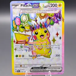 Pikachu ex - 219/191 Ultra Rare SV08: Surging Sparks Pokemon TCG NM - Image 1