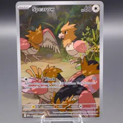 Spearow - 151/132 Illustration Rare ME01: Mega Evolution Pokemon TCG NM - Image 1