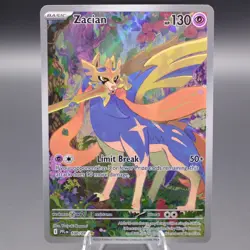Zacian - 100/094 Illustration Rare ME02: Phantasmal Flames Pokemon TCG NM - Image 1