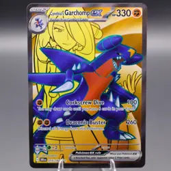 Cynthia's Garchomp ex - 215/182 Ultra Rare SV10: Destined Rivals Pokemon TCG NM - Image 1