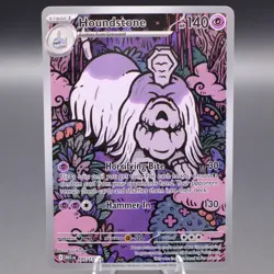 Houndstone 145/132 Illustration Rare ME01: Mega Evolution Pokemon TCG NM - Image 1