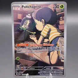 Poltchageist - 171/167 Illustration Rare SV06: Twilight Masquerade Pokemon TCG N - Image 1
