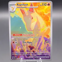 Rapidash - 189/182 Illustration Rare SV10: Destined Rivals Pokemon TCG NM - Image 1