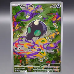 Shroodle 149/132 Illustration Rare ME01: Mega Evolution Pokemon TCG NM - Image 1