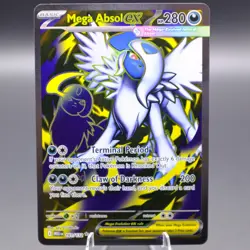 Mega Absol ex - 161/132 Ultra Rare ME01: Mega Evolution Pokemon TCG NM - Image 1