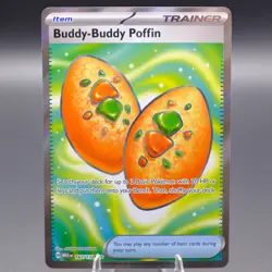 Buddy-Buddy Poffin 167/132 Ultra Rare ME01: Mega Evolution Pokemon TCG NM - Image 1