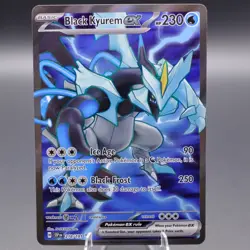 Black Kyurem ex - 218/191 Ultra Rare SV08: Surging Sparks Pokemon TCG NM - Image 1