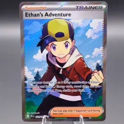 Ethan's Adventure 221/182 Ultra Rare SV10: Destined Rivals Pokemon TCG NM - Image 1