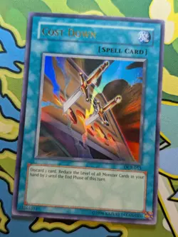 Yugioh Cost Down DCR EN053 Ultra Rare UNL ED OLD PRINT. -VLP - Image 1