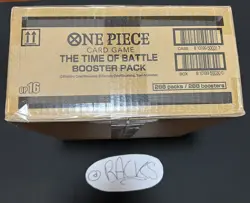 One Piece tcg The time of Battle OP16 sealed case - 12 booster boxes ENG ✅ - Image 3