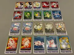 Pokemon 1997 Bandai Carddass Regular Lot 107 Card Japanese Vintage Vaporeon - Image 4