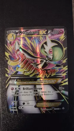 Pokemon TCG Mega Gardevoir EX 156/160 XY Primal Clash Full Art LP Rare Foil Card - Image 2