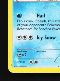 Cubchoo 40/135 Plasma Storm HP Pokemon Card TCG - Image 2