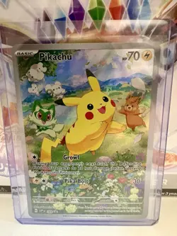 Pokemon Pikachu 088 Sv: Scarlet & Violet Promo Cards Full Art - Image 1