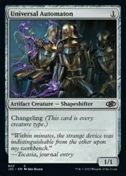 Universal Automaton Light Play, English Magic the Gathering MTG Jumpstart 2022 - Image 1