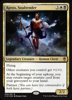 Ravos, Soultender -Foil Medium Play MTG Commander 2016 Edition - Image 1