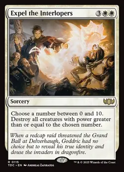 [MTG] Expel the Interlopers (0115) (TDC) NM - Image 1