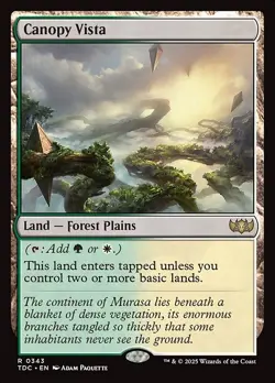 [MTG] Canopy Vista (0343) (TDC) NM - Image 1